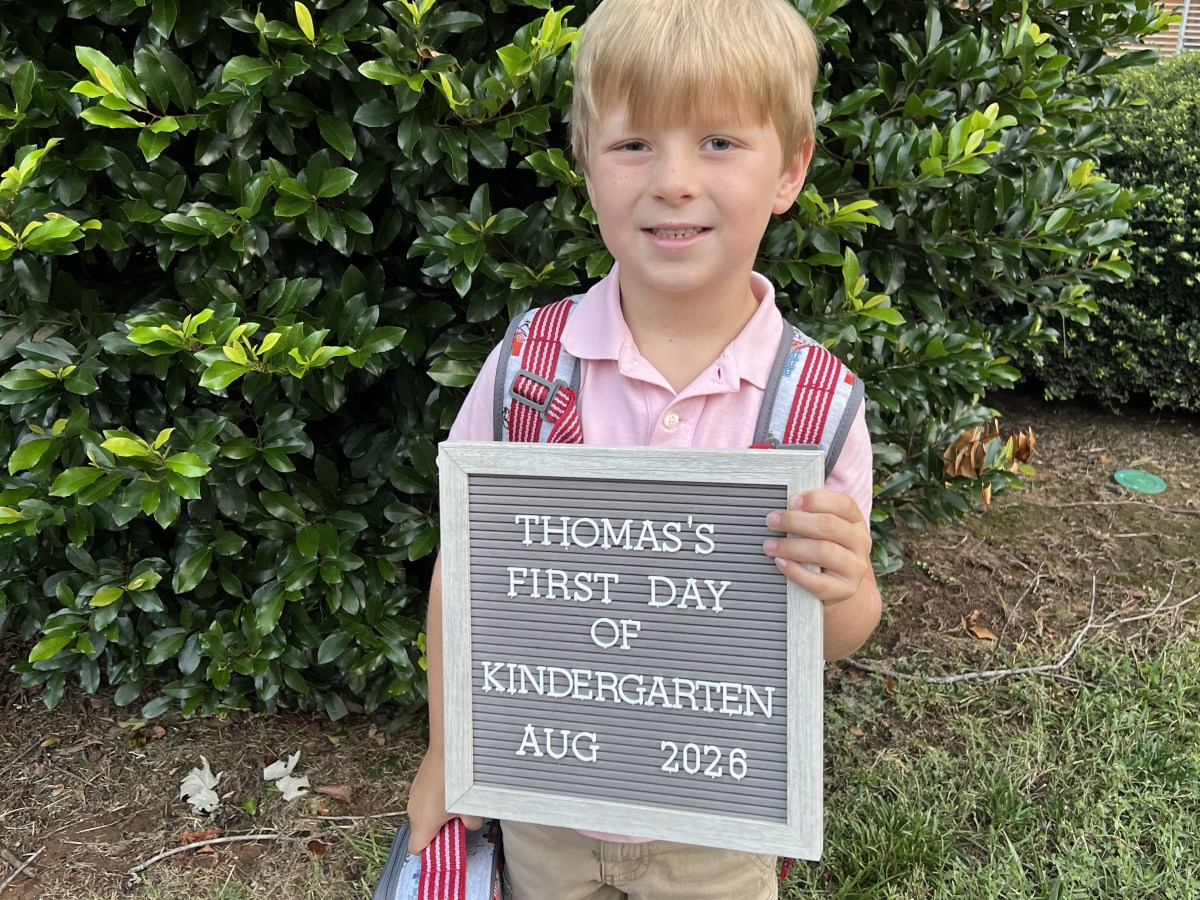 He’s Ready for His First Day of Kindergarten. I’m&nbsp;Not.